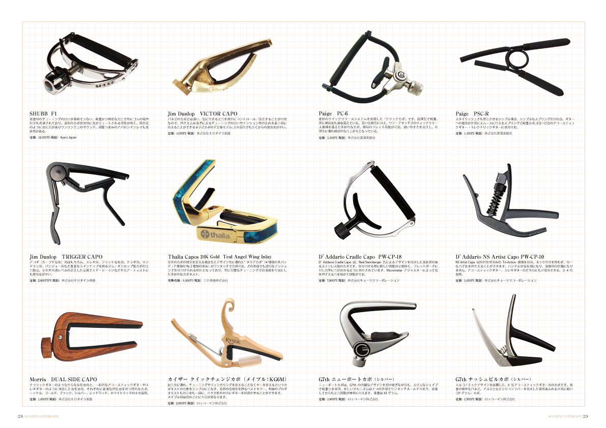 アコースティックギタ−ライフVol.8誌面見本